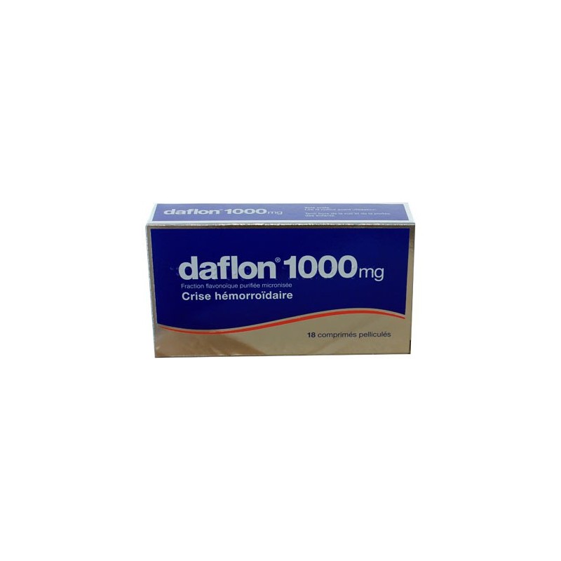 DAFLON 1000MG 18 COMPRIMES SERVIER