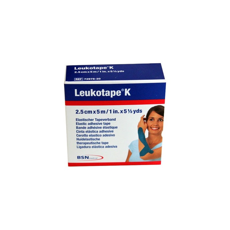 Leukotape® K Bleu 2.5cmx5m BSN MEDICAL