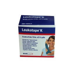 BANDE ADHÉSIVE LEUKOTAPE K BLEU 5cm x 5m