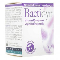 BACTIGYN 5 CAPSULES VAGINALES MYCOSES LABORATOIRE CCD