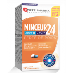 MINCEUR 24 JOUR NUIT LOT DE 2X28 COMPRIMES FORTE PHARMA 