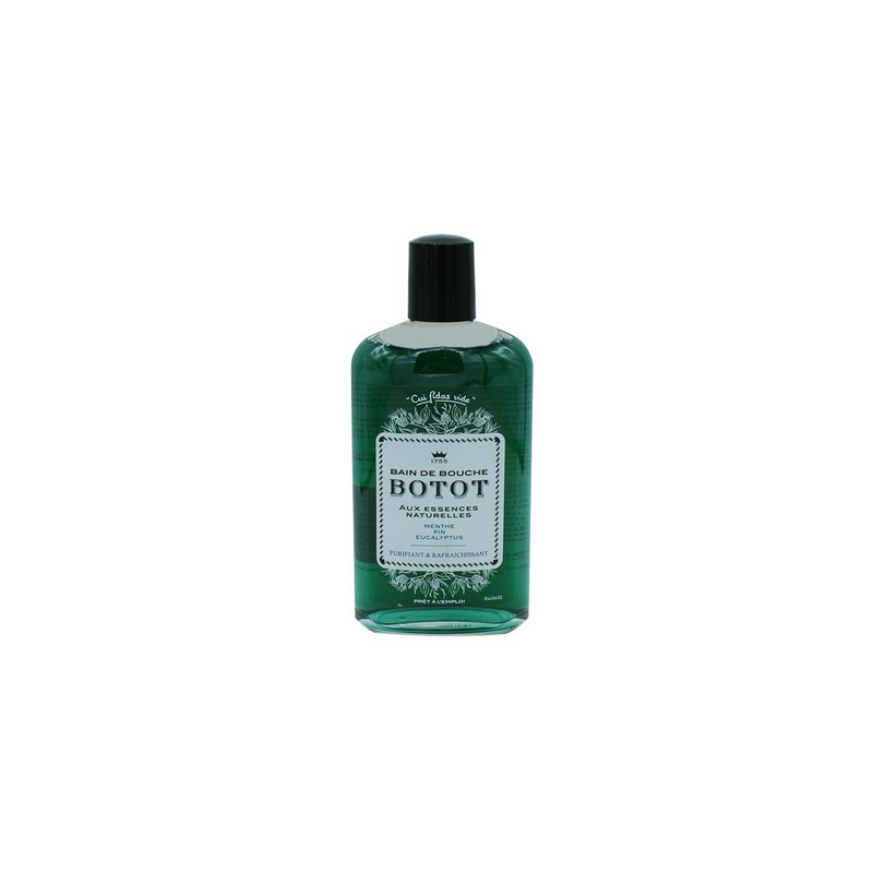 BAIN DE BOUCHE MENTHE PIN EUCALYPTUS 250ML BOTOT BAIN DE BOUCHE MENTHE PIN EUCALYPTUS 250ML BOTOT