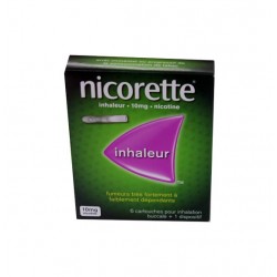 NICORETTE INHALATEUR 10MG x6 JOHNSON & JOHNSON