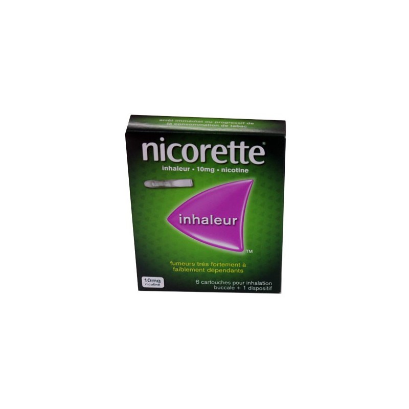 NICORETTE INHALATEUR 10MG x6 JOHNSON & JOHNSON