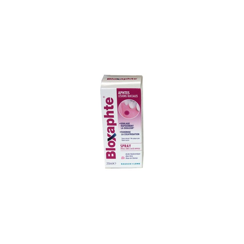 BLOXAPHTE SPRAY ZONES DIFFICILES 20ML BAUSH & LOMB BLOXAPHTE SPRAY ZONES DIFFICILES 20ML BAUSH & LOMB