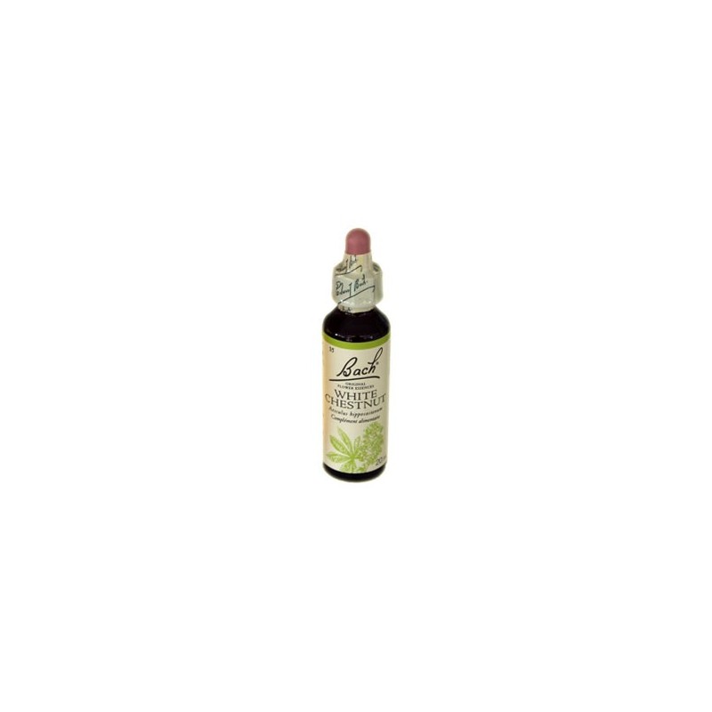 BACH WHITE CHESNUT MARRONNIER BLANC 20ML FLEURS DE BACH BACH WHITE CHESNUT MARRONNIER BLANC 20ML FLEURS DE BACH