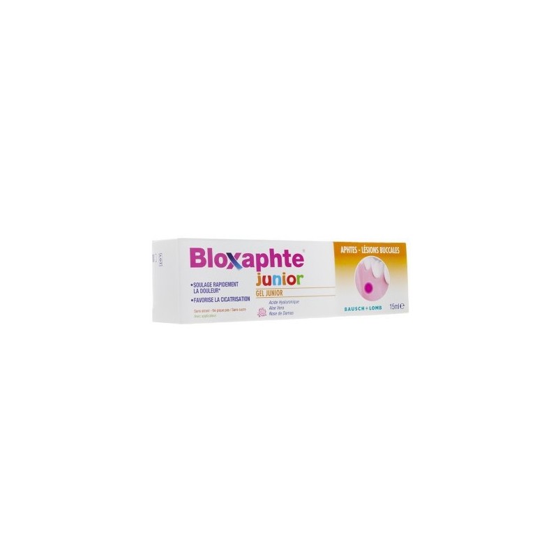 BLOXAPHTE GEL JUNIOR 15ML BAUSH & LOMB