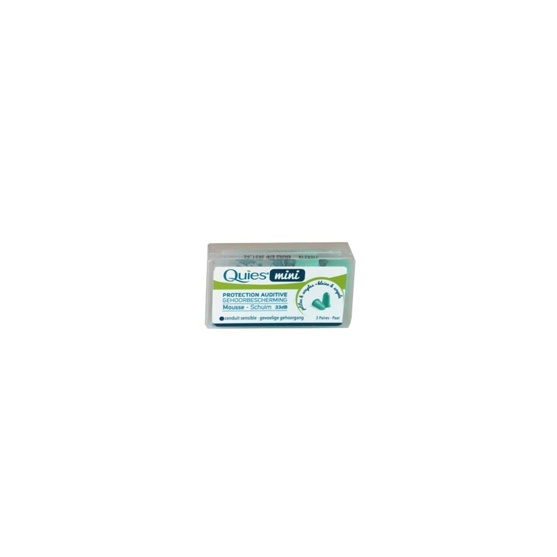 PROTECTION AUDITIVE MOUSSE MINI QUIES PROTECTION AUDITIVE MOUSSE MINI QUIES