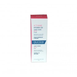 ICTYANE HYDRA UV SPF30 CREME LEGERE VISAGE PEAUX NORMALES à SECHES 40ML DUCRAY