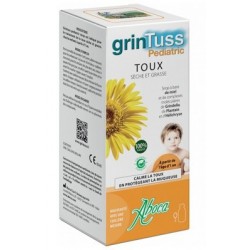 GRINTUSS PEDIATRIC SIROP TOUX SECHE et GRASSE 128G ABOCA