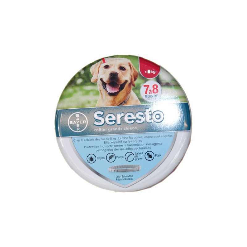 SERESTO COLLIER CHIENS 70cm BAYER 