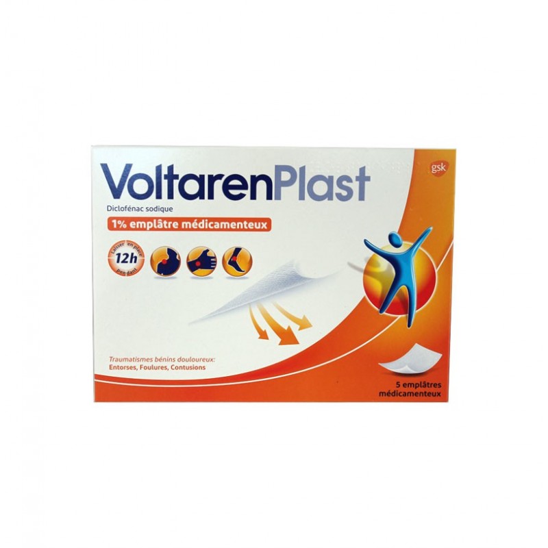 VOLTARENPLAST 1% EMPLATRE NOVARTIS