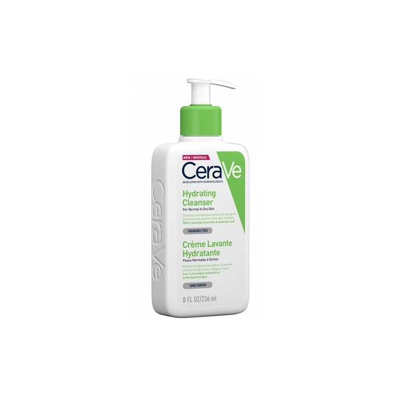 CERAVE CREME LAVANTE HYDRATANTE PEAUX NORMALES A SECHES 100 ML