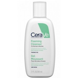 GEL MOUSSANT PEAUX NORMALES à GRASSES 88ML CERA VE