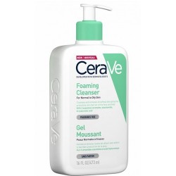 GEL MOUSSANT PEAUX NORMALES à GRASSES 473ML CERA VE