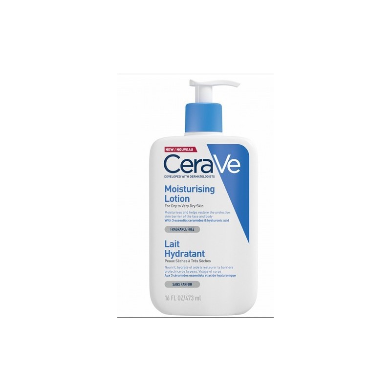 LAIT HYDRATANT PEAUX SECHES à TRES SECHES 473ML CERA VE LAIT HYDRATANT PEAUX SECHES à TRES SECHES 473ML CERA VE