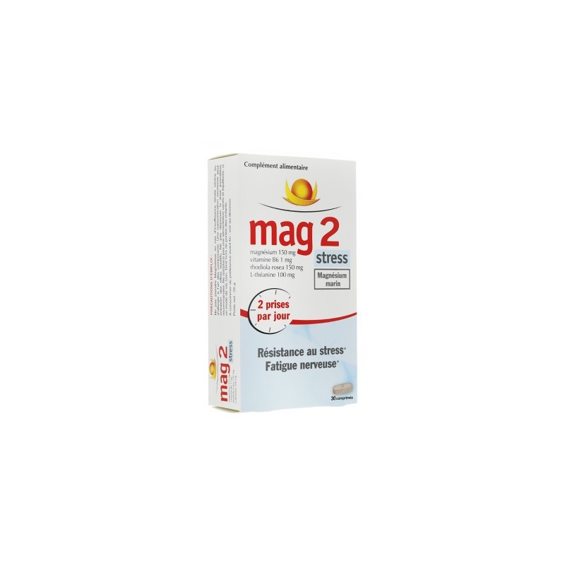 MAG 2 STRESS MAGNESIUM MARIN 30 COMPRIMES COOPER