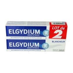 DENTIFRICE BLANCHEUR LOT DE 2 X 75ML ELGYDIUM