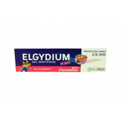 DENTIFRICE GRENADINE PROTECTION CARIES KID'S 50ML ELGYDIUM