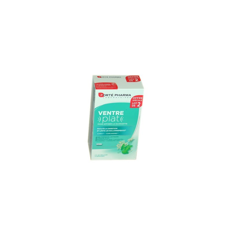 VENTRE PLAT LOT DE 2 X 28 GELULES FORTE PHARMA