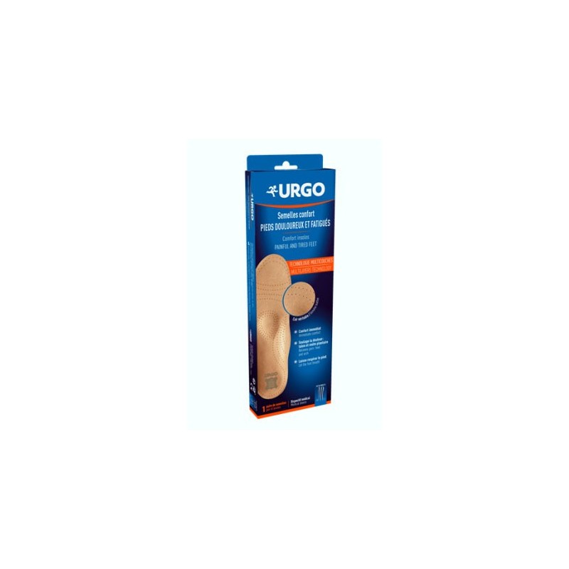 SEMELLES CONFORT TAILLE 36/38 URGO SEMELLES CONFORT TAILLE 36/38 URGO