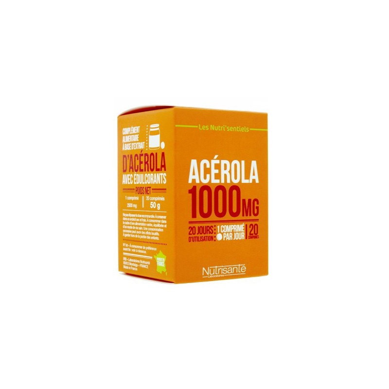 ACEROLA 1000 24 COMPRIMES NUTRISANTE