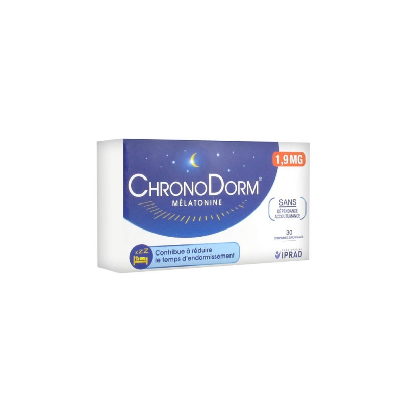 CHRONODORM MELATONINE 30 COMPRIMES SUBLINGUAUX IPRAD