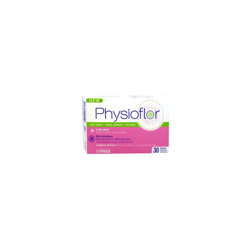 PHYSIOFLOR FLORE INTIME 30 GELULES LABORATOIRES IPRAD PHYSIOFLOR FLORE INTIME 30 GELULES LABORATOIRES IPRAD