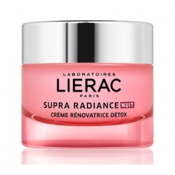 SUPRA RADIANCE CREME RENOVATRICE DETOX NUIT 50ML LIERAC