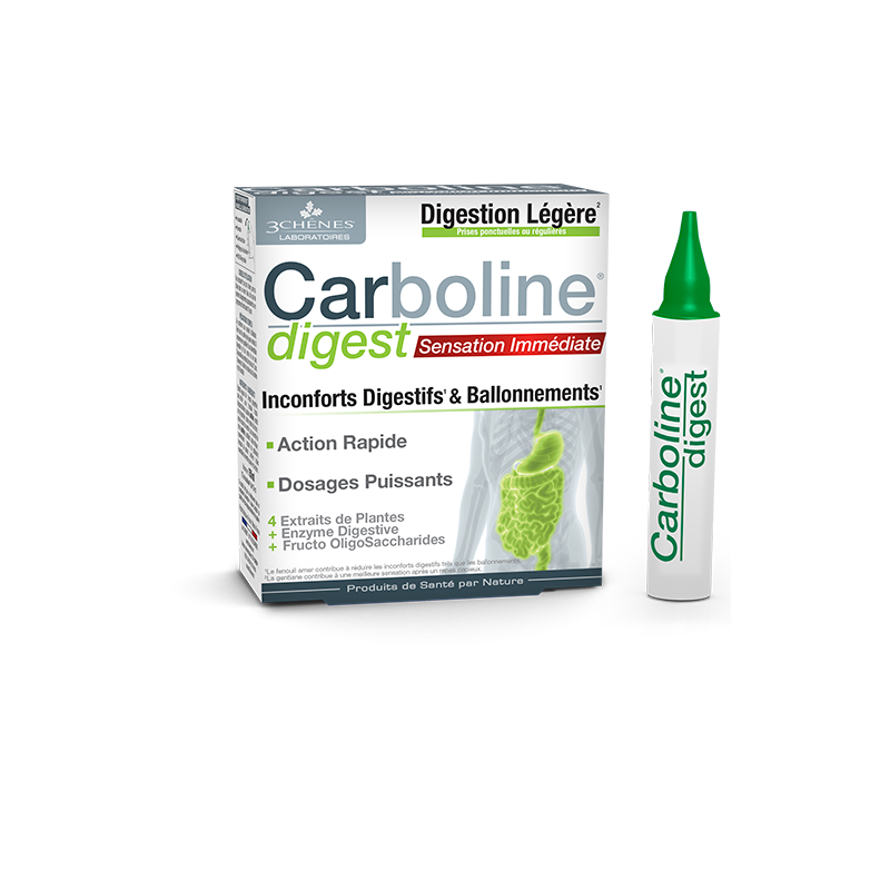 CARBOLINE DIGEST 10 X 15ML LES 3 CHENES 
