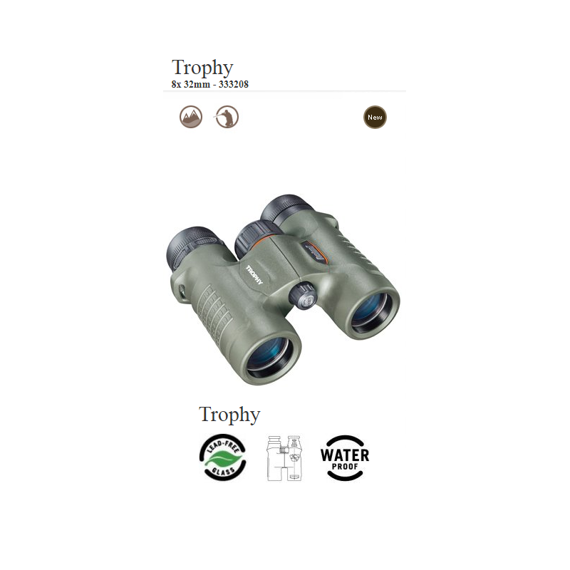 BUSHNELL JUMELLES TROPHY 8x32