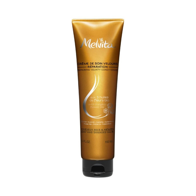 CREME DE SOIN VELOURS REPARATION CHEVEUX BIO 150ML MELVITA CREME DE SOIN VELOURS REPARATION CHEVEUX BIO 150ML MELVITA