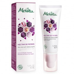 NECTAR DE ROSES BIO SOIN DE NUIT RESSOURÇANT 40ML MELVITA