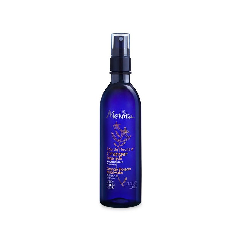 EAU FLORALE BIO FLEUR D'ORANGER BIGARADE SPRAY 200ML MELVITA EAU FLORALE BIO FLEUR D'ORANGER BIGARADE SPRAY 200ML MELVITA