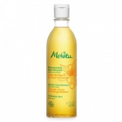 SHAMPOOING SOIN DOUCEUR MIEL DE FLEURS et FLEUR D'ORANGER 200ML MELVITA