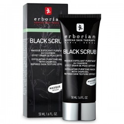 BLACK SCRUB MASK CHARBON 50ML ERBORIAN