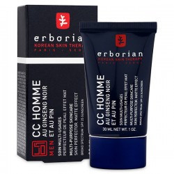 CC CRÈME HOMME AU GINSENG NOIR ET AU PIN 30ML ERBORIAN