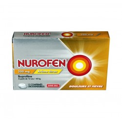 NUROFEN 200MG CITRON 12 COMPRIMES ORODISPERSIBLES 