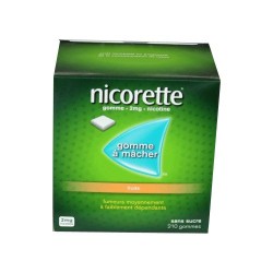 NICORETTE GOMMES SANS SUCRE FRUITS 2MG x210 JOHNSON & JOHNSON