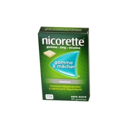 NICORETTE GOMMES CLASSIQUE 2MG x30 JOHNSON & JOHNSON