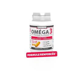 OMEGA 3 FONCTIONS CARDIAQUES & CEREBRALES LOT DE 2 X 60 CAPSULES LES 3 CHENES