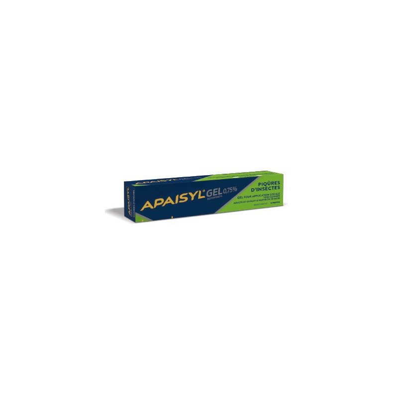 APAISYL GEL 0,75% PIQURES D'INSECTES ET VEGETAUX 30g MERCK