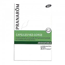 AROMAFORCE CAPSULES NEZ GORGE BIO X30 PRANAROM