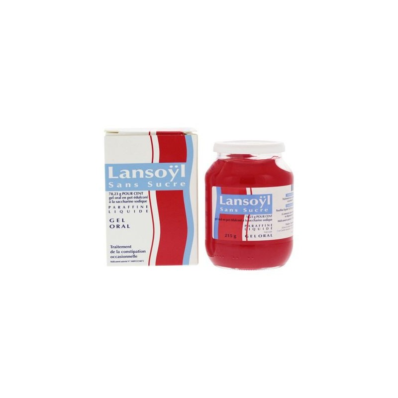 LANSOŸL GEL ORAL SANS SUCRE EN POT 215g JOHNSON & JOHNSON