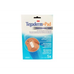 TEGADERM + PAD PANSEMENTS STERILES 9X10CM X5 3M