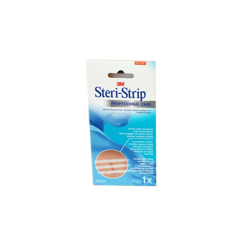 Suture adhésive cutanée 3M™ Steri-Strip™<sup>(18)</sup> stérile 3M