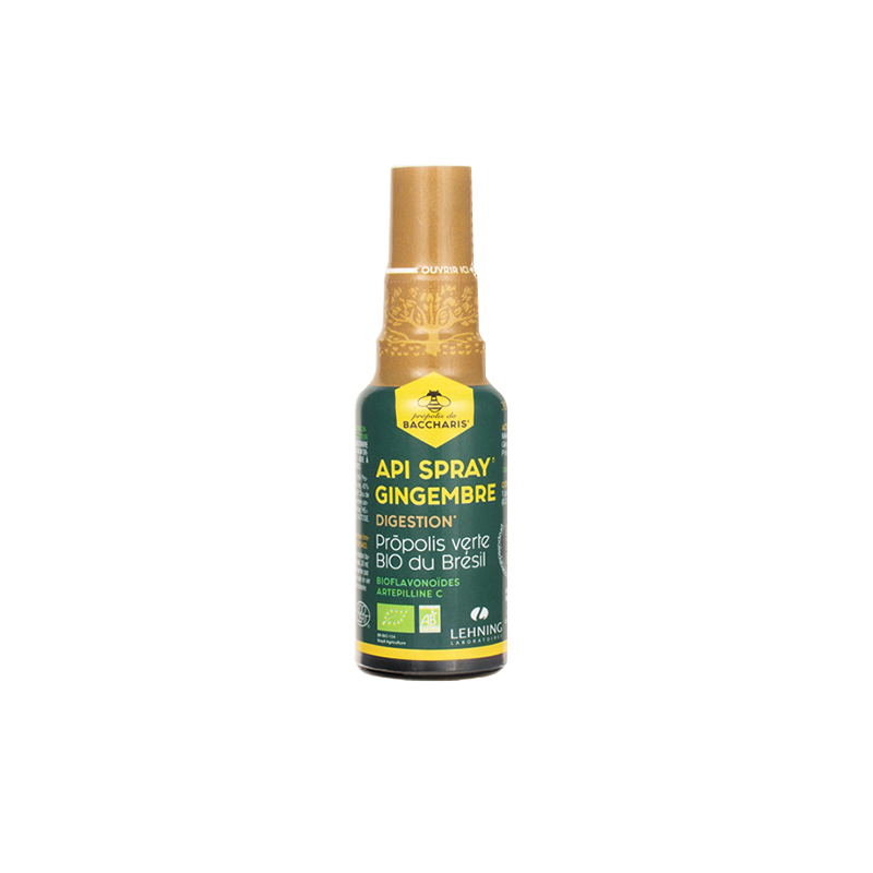 API SPRAY GINGEMBRE 30ML PROPOLIS DA BACCHARIS