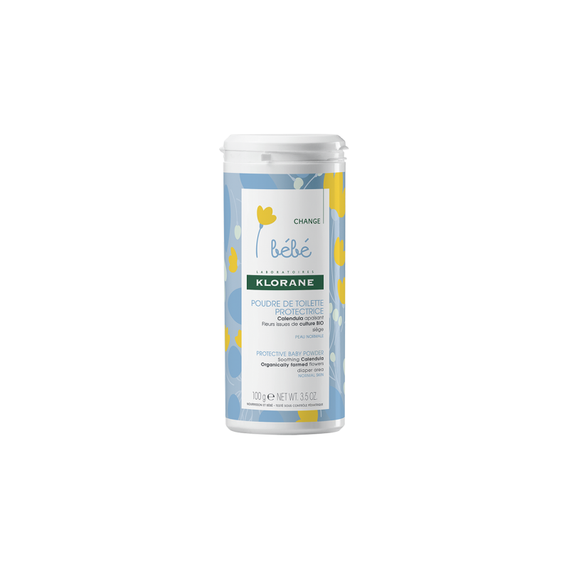 CHANGE POUDRE DE TOILETTE PROTECTRICE 100G KLORANE BEBE CHANGE POUDRE DE TOILETTE PROTECTRICE 100G KLORANE BEBE