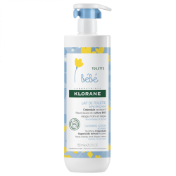 TOILETTE LAIT DE TOILETTE SANS RINÇAGE 750ML  KLORANE BEBE