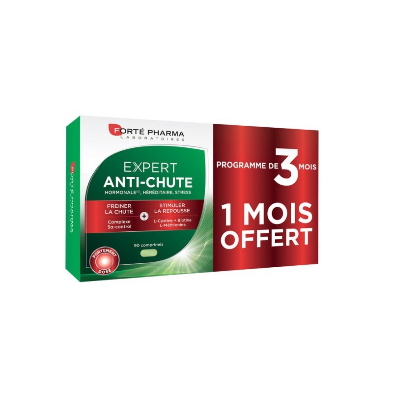 EXPERT ANTICHUTE CHEVEUX 90 COMPRIMÉS FORTE PHARMA EXPERT ANTICHUTE CHEVEUX 90 COMPRIMÉS FORTE PHARMA